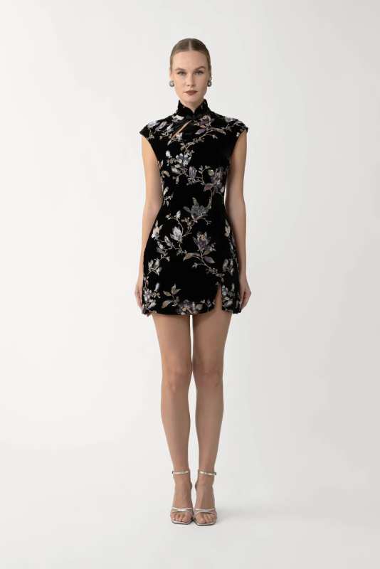 Devon Velvet Mini Dress